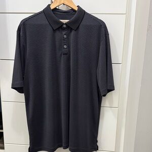 Tommy Bahama Navy Striped Polo Shirt